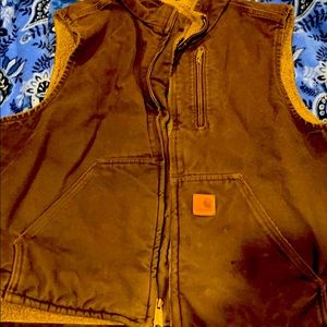 Carhartt lined vest